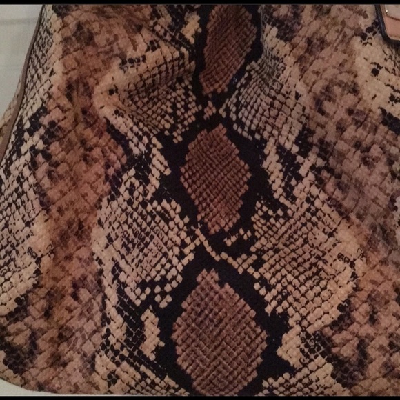 COACH Snake print shoulder bag - Picture 2 of 3